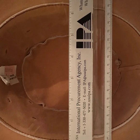 Men’s M Cowboy Hat Made in Mexico NWOT - Picture 5 of 6